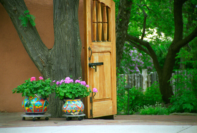 Walking around Taos